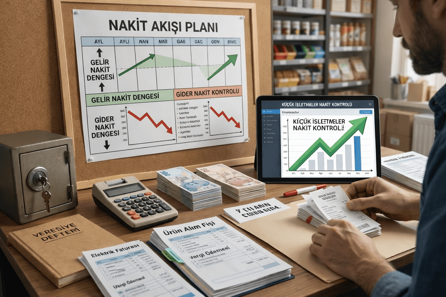 Küçük İşletmeler İçin Nakit Akışı Kontrolü